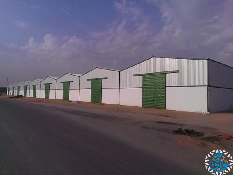 نتميز بالجودة في عمل الهناجر التجارية والصناعية وبالأسعار التنافسية